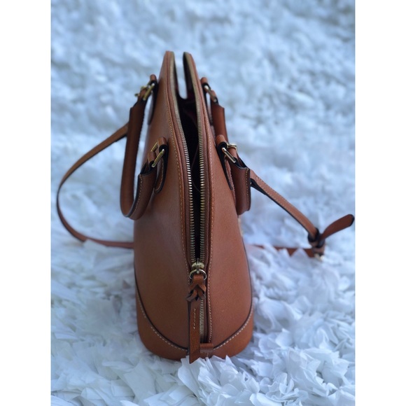 Dooney & Bourke Saffiano Leather Zip Satchel - Picture 4 of 8